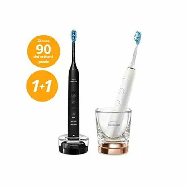 PHILIPS SONICARE 9000 DiamondClean HX9914/57 Black/RoseGold 1 + 1 porovnat ceny