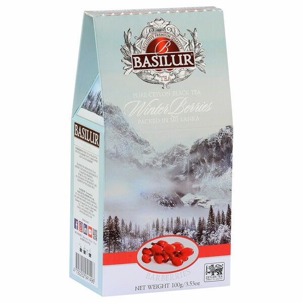 BASILUR Winter berries barberries černý čaj 100 g porovnat ceny