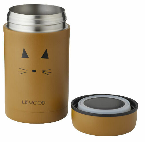LIEWOOD Termoska na jídlo - Cat mustard 500ml porovnat ceny
