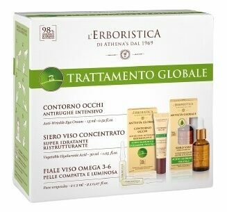 Erboristica Global anti-age kosmetická sada - Oční krém 15ml + Vyplňující ampule 2x2ml + Hyaluronové sérum 30ml porovnat ceny