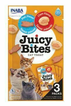 Churu Cat Juicy Bites Fish&clam Flavor 3x11,3g porovnat ceny