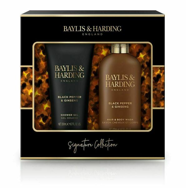 Baylis & Harding Duo péče o tělo pro muže Black Pepper & Ginseng 2 ks porovnat ceny