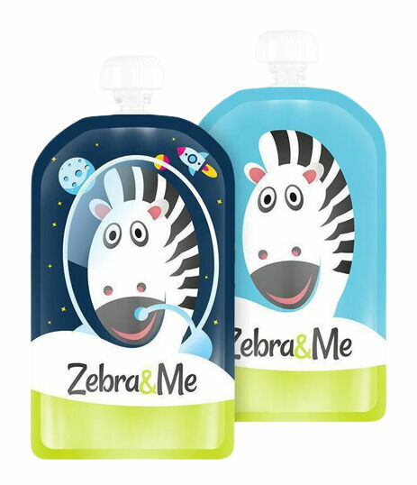 Zebra&Me Kapsička na dětskou stravu na opakované použití 2 ks porovnat ceny