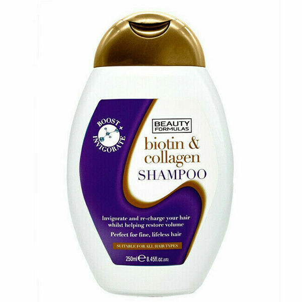 Beauty Formulas Šampón s biotinem a kolagenem pro jemné unavené vlasy 250 ml porovnat ceny