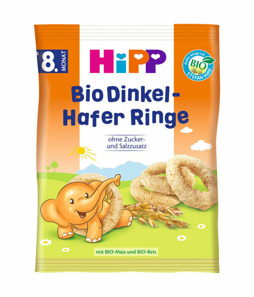 Hipp SUŠENKY BIO Špaldovo-ovesné prstýnky 30 g porovnat ceny