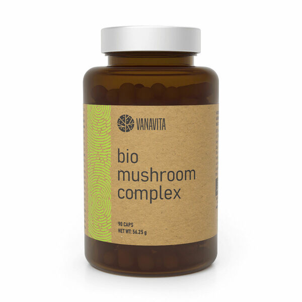 VanaVita Extrakt z hub Bio Mushroom Complex 90 kapslí porovnat ceny