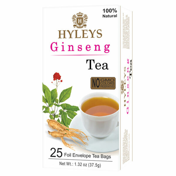 HYLEYS Green ginseng přebal 25 sáčků porovnat ceny