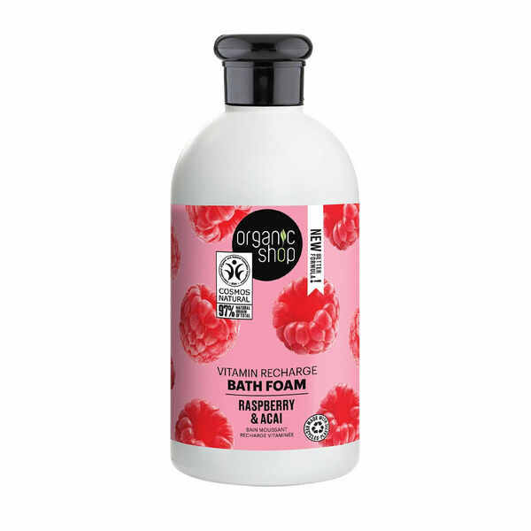 Organic Shop Vitaminová koupelová pěna Malina a acai 500 ml porovnat ceny