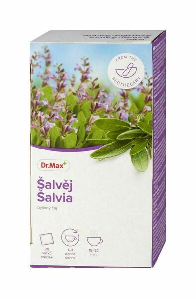 Dr. Max Šalvěj bylinný čaj 20x1,5 g porovnání ceny