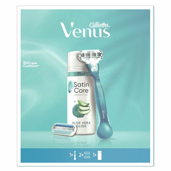 GILLETTE Venus strojek + 2NH + Scare gel 75 ml Dárkové balení porovnat ceny