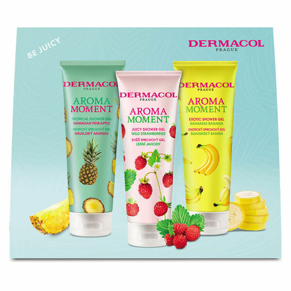 DERMACOL Balíček aroma moment mix dámských sprchových gelů 3 x 250 ml porovnat ceny