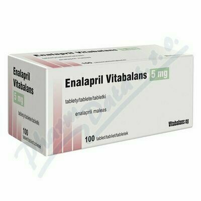 Enalapril Vitabalans 5mg por.tbl.flm. 100x5mg porovnat ceny
