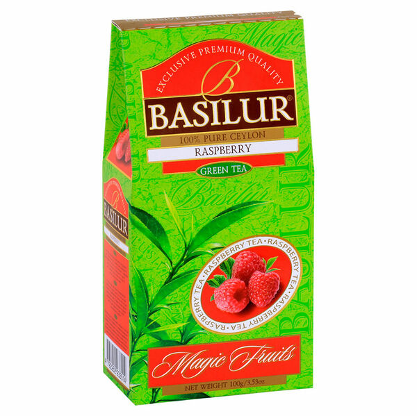 BASILUR Magic green tea Raspberry sypaný čaj 100 g porovnat ceny