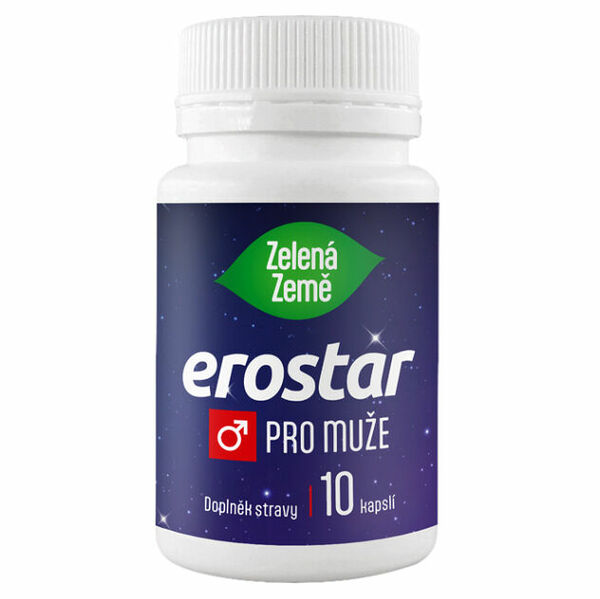 ZELENÁ ZEMĚ Erostar pro muže 10 kapslí porovnat ceny