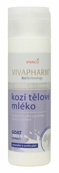VivaPharm Tělové mléko s kozím mlékem 200 ml porovnat ceny