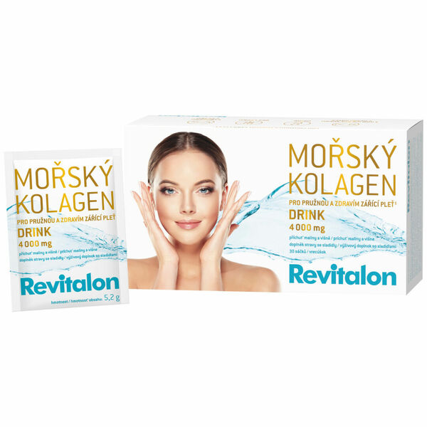 Revitalon Mořský kolagen 4 000 mg, 30 x 5.2 g porovnat ceny