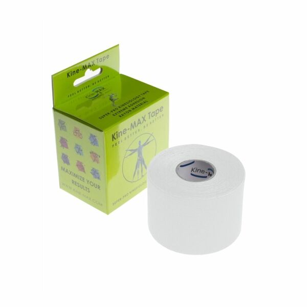 KineMAX SuperPro Rayon 5 cm x 5 m kinesiologická tejpovací páska 1 ks bílá porovnat ceny