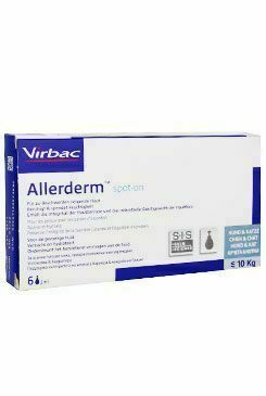 Allerderm Spot On 6x2ml Pro Psy A Kočky Do 10kg porovnat ceny