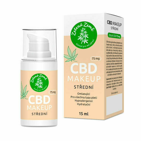 Zelená Země CBD makeup střední 15ml porovnat ceny