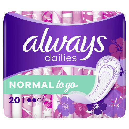 Always Dailies Normal To Go intimky 20ks porovnat ceny