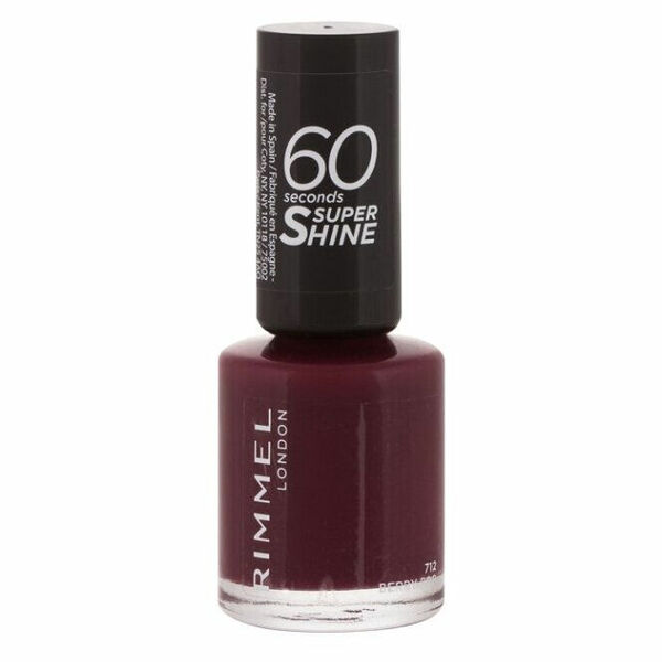 RIMMEL LONDON 60 Seconds lak na nehty Super Shine 712 Berry Pop 8 ml porovnat ceny