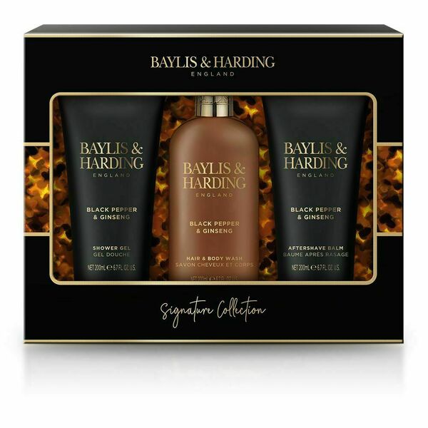 Baylis & Harding Sada péče o tělo pro muže Black Pepper & Ginseng 3 ks porovnat ceny
