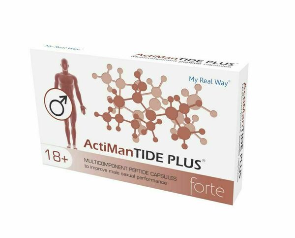 My Real Way ActiManTIDE PLUS forte 18+ 30 kapslí porovnat ceny