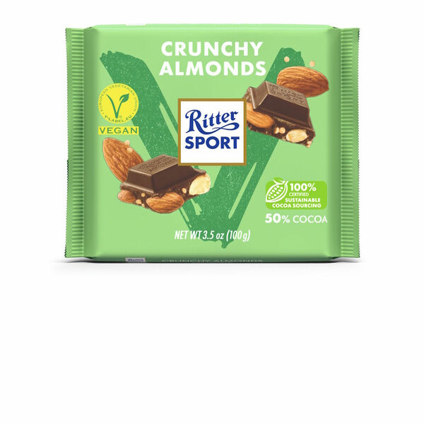 RITTER SPORT Čokoláda s křupavými mandlemi 100 g porovnat ceny