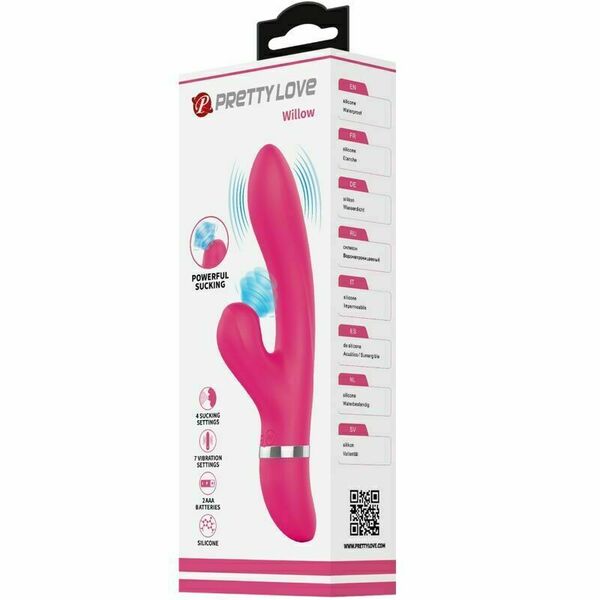 Pretty Love Willow suction rabbit vibrator porovnat ceny