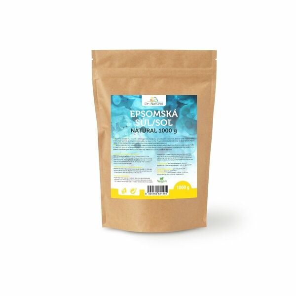Dr. Natural Epsomská sůl Natural 1000 g porovnat ceny