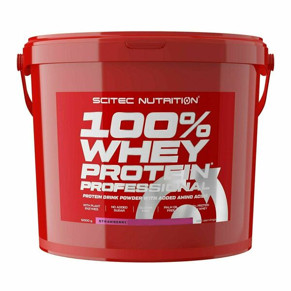 SciTec Nutrition 100% Whey Protein Professional jahoda 5000 g porovnat ceny