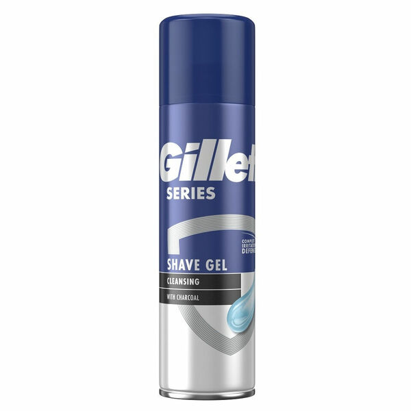 GILLETTE Series Cleansing Charcoal Gel na holení s dřevěným uhlím 200 ml porovnat ceny