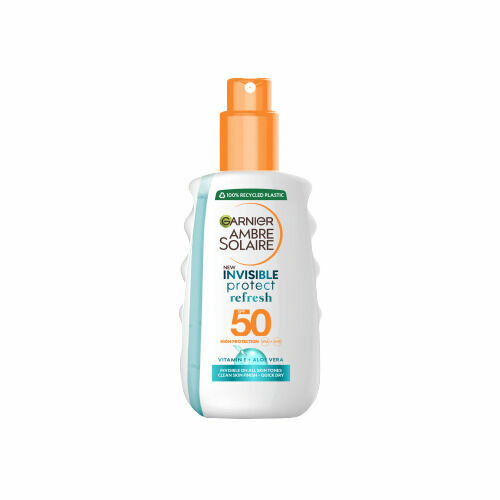 Garnier Ambre Solaire Invisible Protect sprej SPF 50 200 ml porovnat ceny