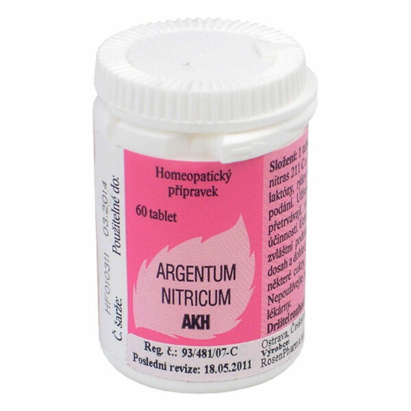 ARGENTUM NITRICUM AKH  60 C56-C211-C313 Tablety porovnat ceny