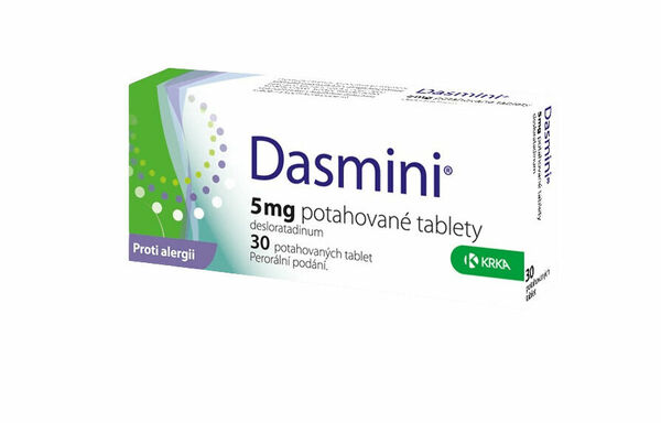 Dasmini 5 mg potahované tablety 30 tablet porovnat ceny