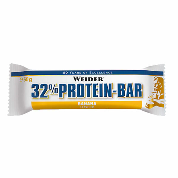 WEIDER Protein Bar 32% proteinová tyčinka banánová 60g porovnat ceny