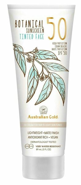 Australian Gold SPF 50 Botanical Tinted Face Light 88ml porovnat ceny