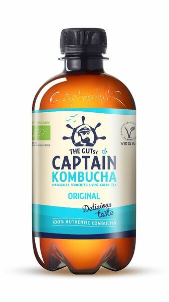 Captain Kombucha Original BIO 400 ml porovnat ceny