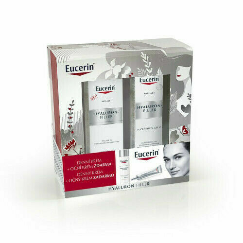 EUCERIN HYALURON-FILLER denní krém / normální pleť + oční krém porovnat ceny