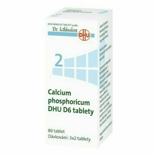 No.2 Calcium phosphoricum DHU D6 80 tablet porovnat ceny