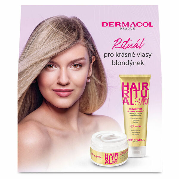 DERMACOL Balíček hair ritual (boost) blonde 2 kusy porovnat ceny