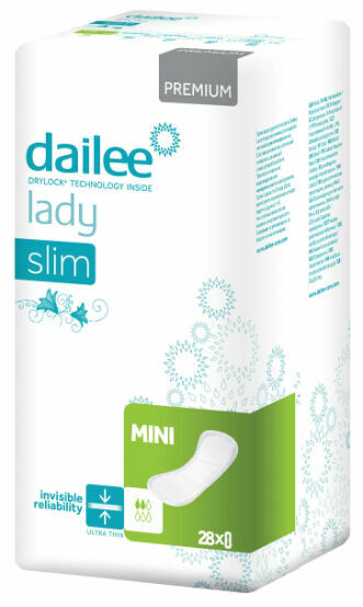 DAILEE LADY PREMIUM slim mini, vloŽky absorpČnÍ, pro Ženy, 266 ml, 28k porovnat ceny