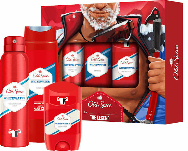 Old Spice WhiteWater Dárkové balení 3ks porovnat ceny