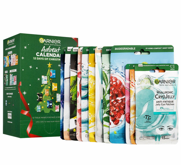 Garnier Tissue Mask adventní kalendář 2023, 12 ks porovnat ceny