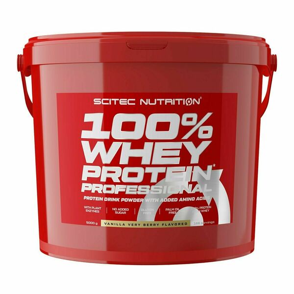 SciTec Nutrition 100% Whey Protein Professional vanilka/lesní plody 5000 g porovnat ceny