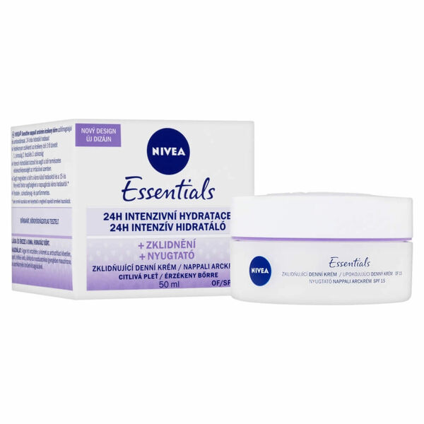 NIVEA Essentials Zklidňující krém pro citlivou pleť Denní 50 ml porovnat ceny