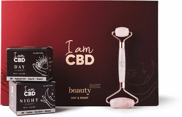 I am CBD Dárkový Beauty box - Day & Night krém + Roller porovnat ceny