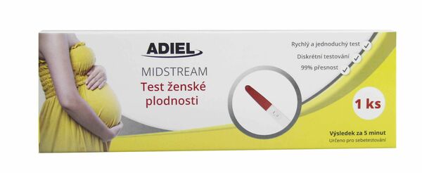 Adiel Test ženské plodnosti 1ks porovnat ceny