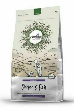 Kraftia Craftia Harmona Cat Kitten Chicken&fish 1,4kg porovnat ceny