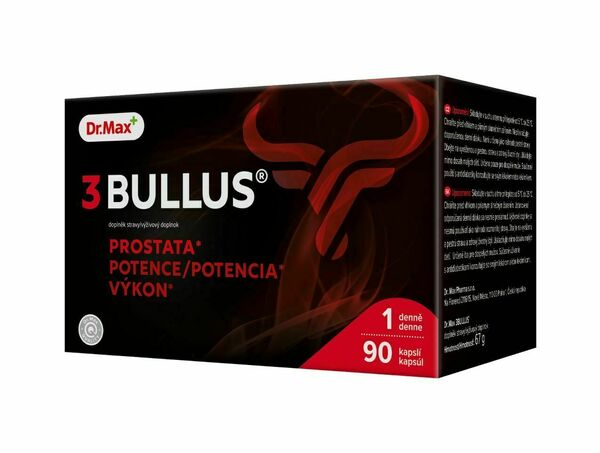 Dr.Max 3BULLUS 90 kapslí porovnat ceny